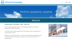 Desktop Screenshot of med-link.org